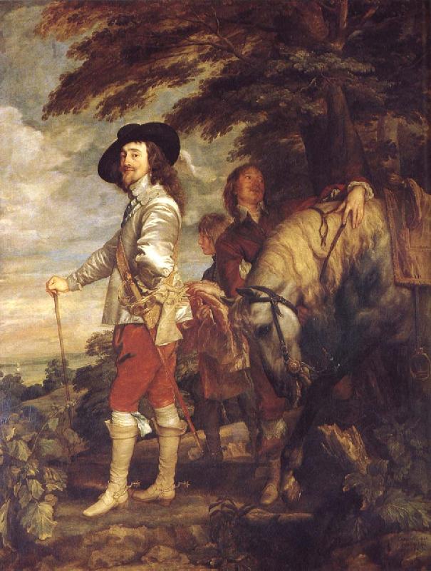 Anthony Van Dyck Karl in pa hunting oil painting image